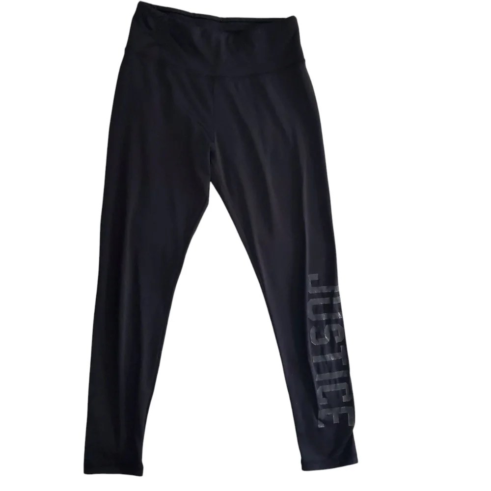 Justice GIRLS Black Leggings XS